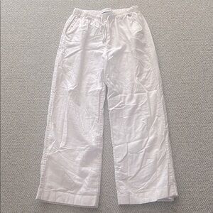 White Linen Pants